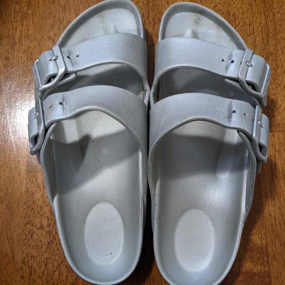 Birkenstock Women's size 38 Gray EVA Sandals